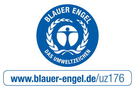 Blauer Engel Blauer Engel Zertifikat wineo Laminat Laminatboden Auszeichnung