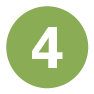 Icon Zahl Grün Vier