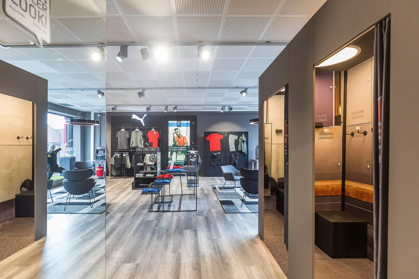 Podłogi PURLINE w centrum handlowym Sport Langen - Światowe realizacje wineo