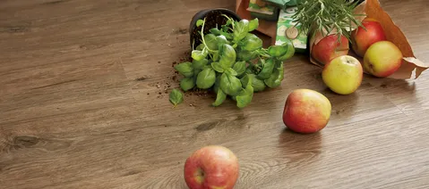 wineo PURLINE Bioboden Küche Obst