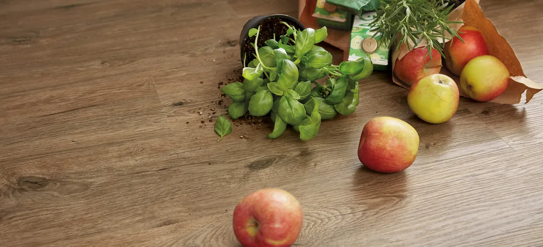 wineo PURLINE Bioboden wineo PURLINE Bioboden Küche Obst