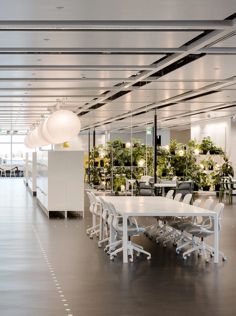 wineo Referenzobjekt | IKEA Referenz Büro Objekt Bodenbelag Fussboden