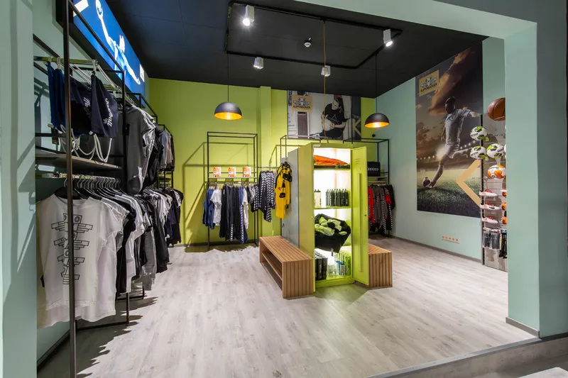 wineo Purline Bioboden  wineo Purline Bioboden Holzoptik Sportgeschäft Bekleidung Verkauf